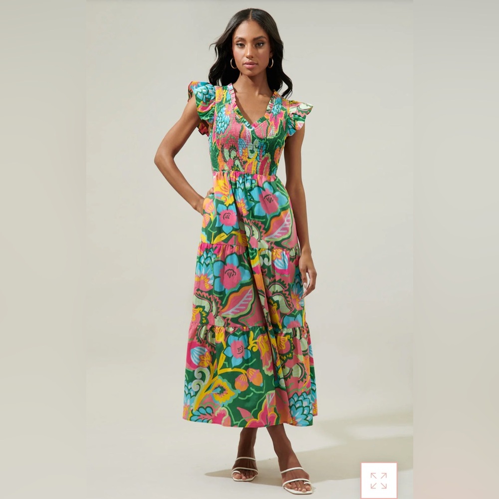Sugarlips Multicolor Maxi Dress